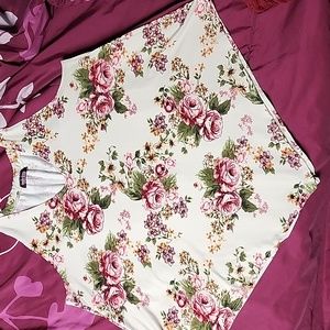 Women's floral top
